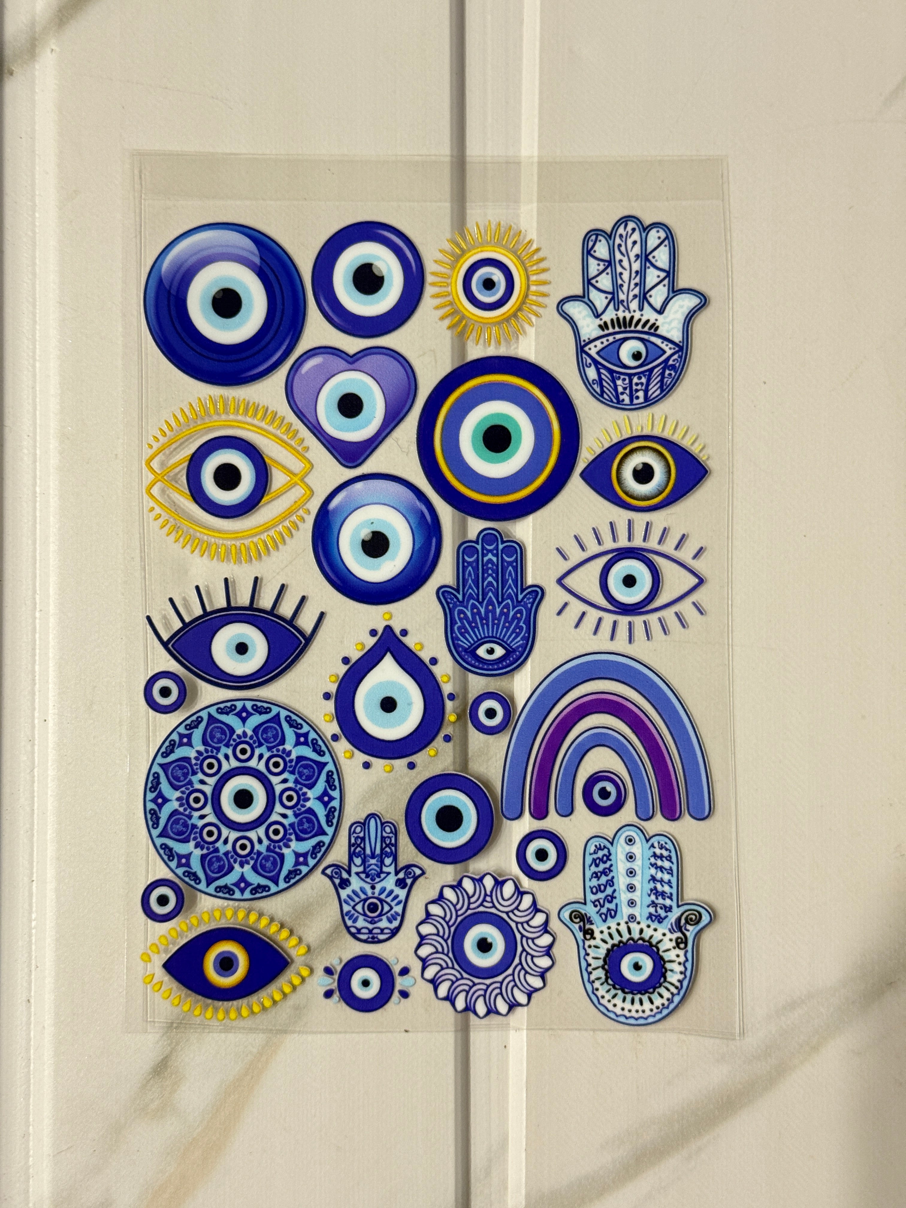 Evil Eye (4) - Peel Of Sticker