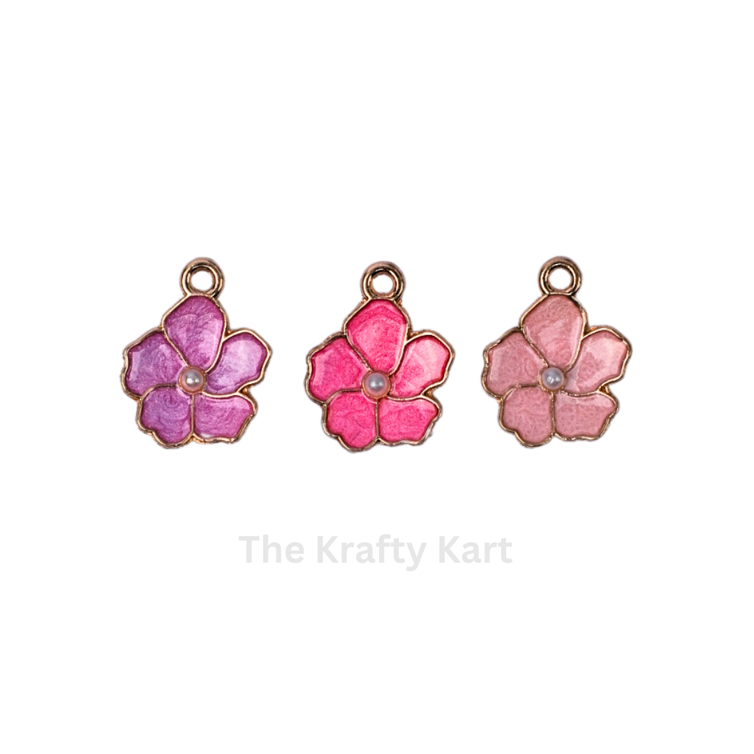 Charm - 3D Flower (A)(379)