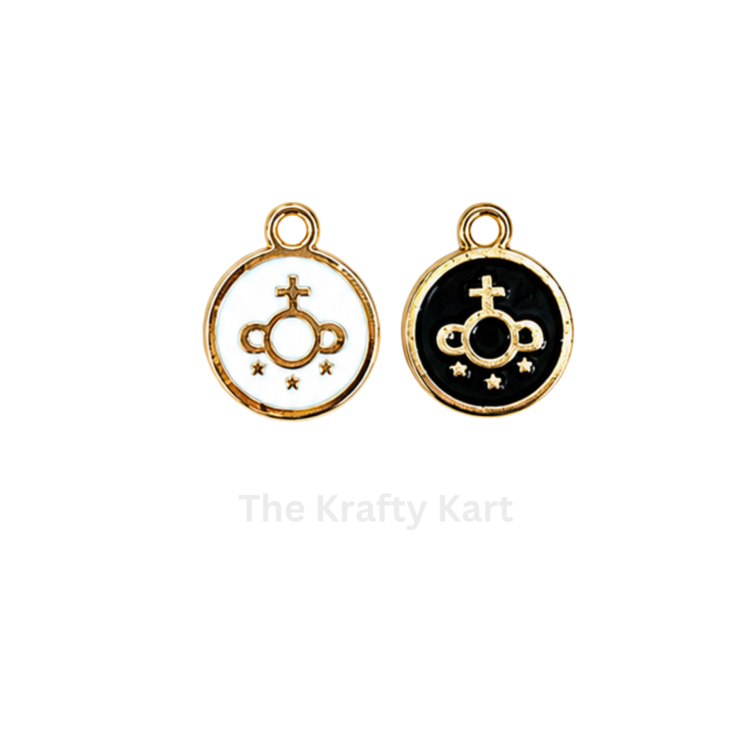 Anti Tarnish Charm - Round Symbol