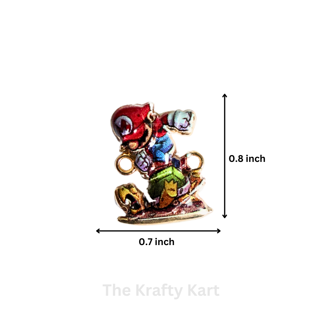 3D Rakhi Charm - Mario