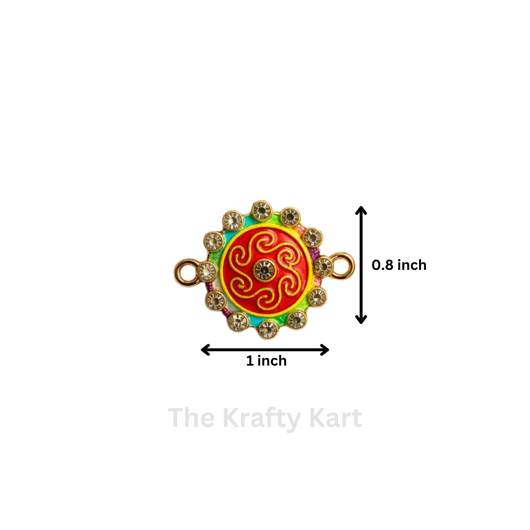 Rangoli Rakhi Charm (9)