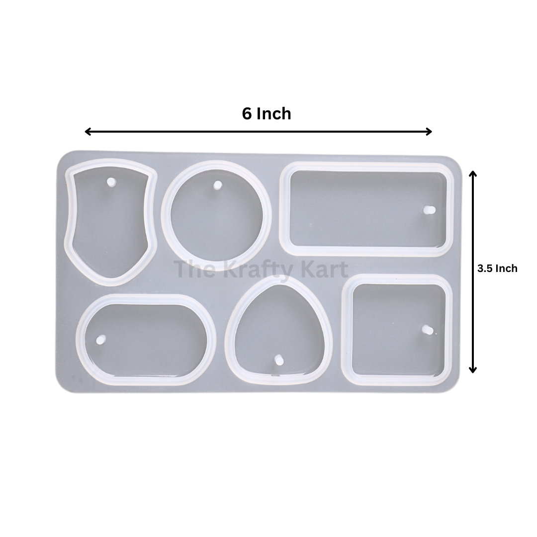 6 in 1 Keychain Mould