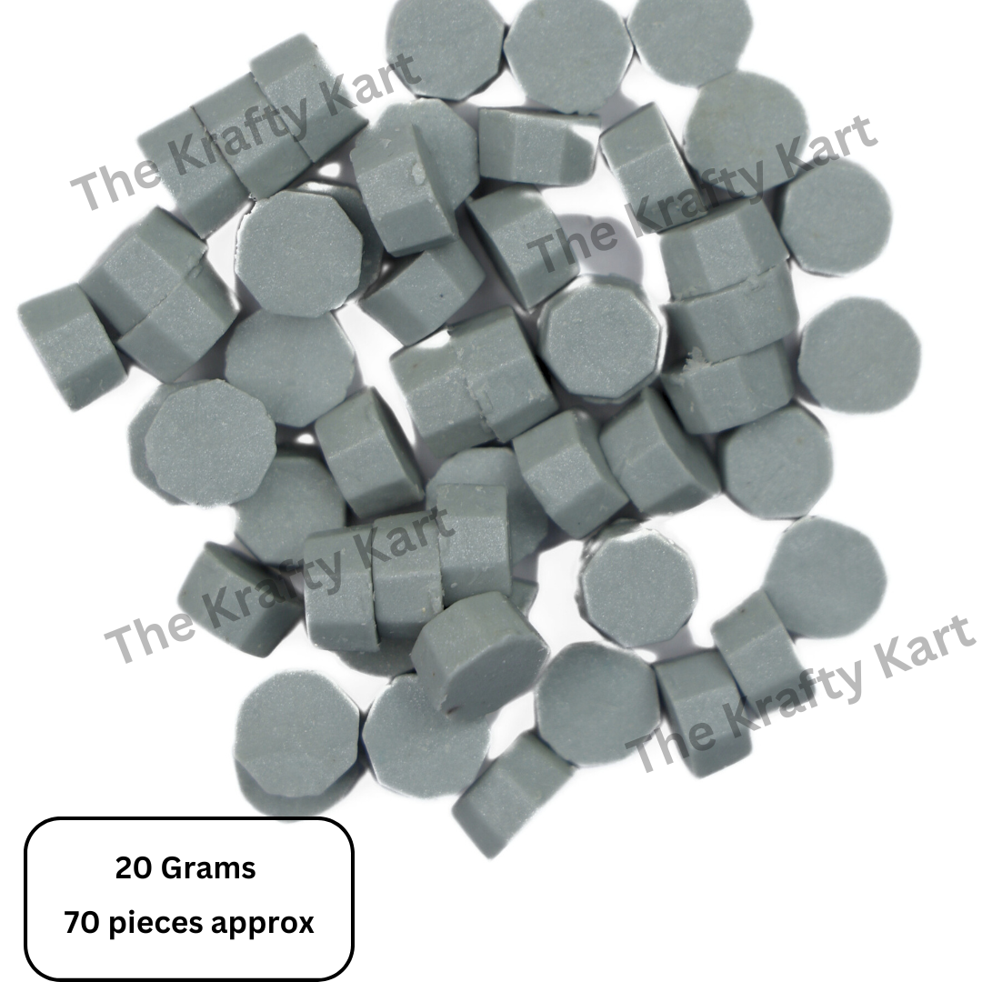 Sealing Wax Beads - Grey