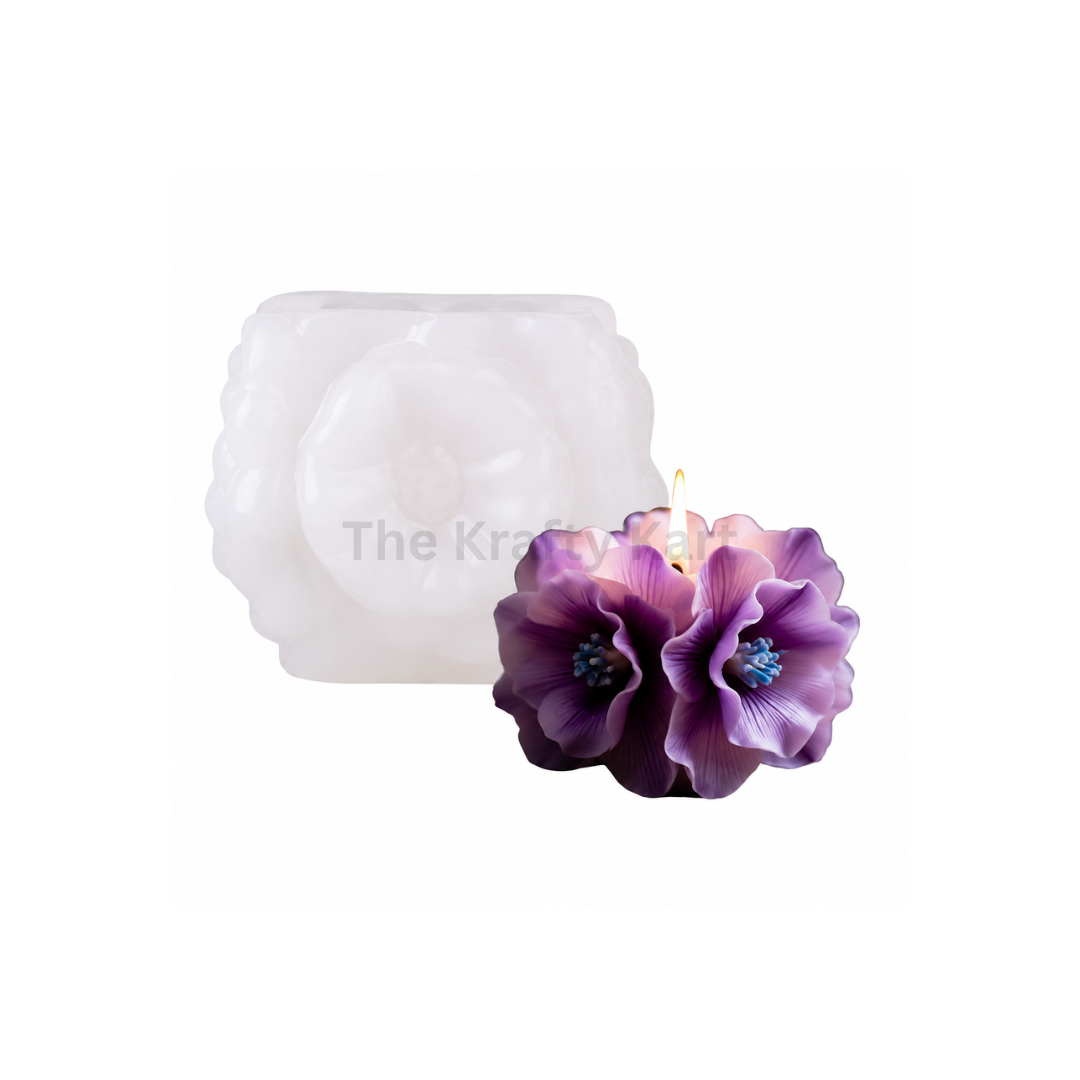 Bloom Petal Candle Mould