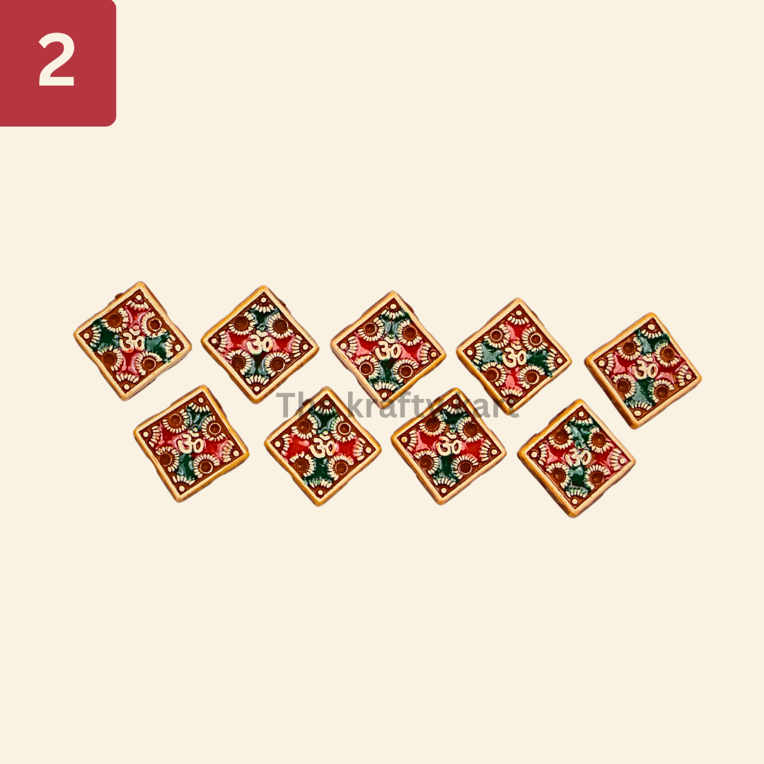 Wooden Rakhi Beads Combo