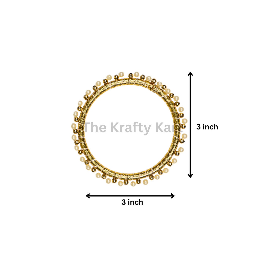Traditional Pearl Ring (Golden)