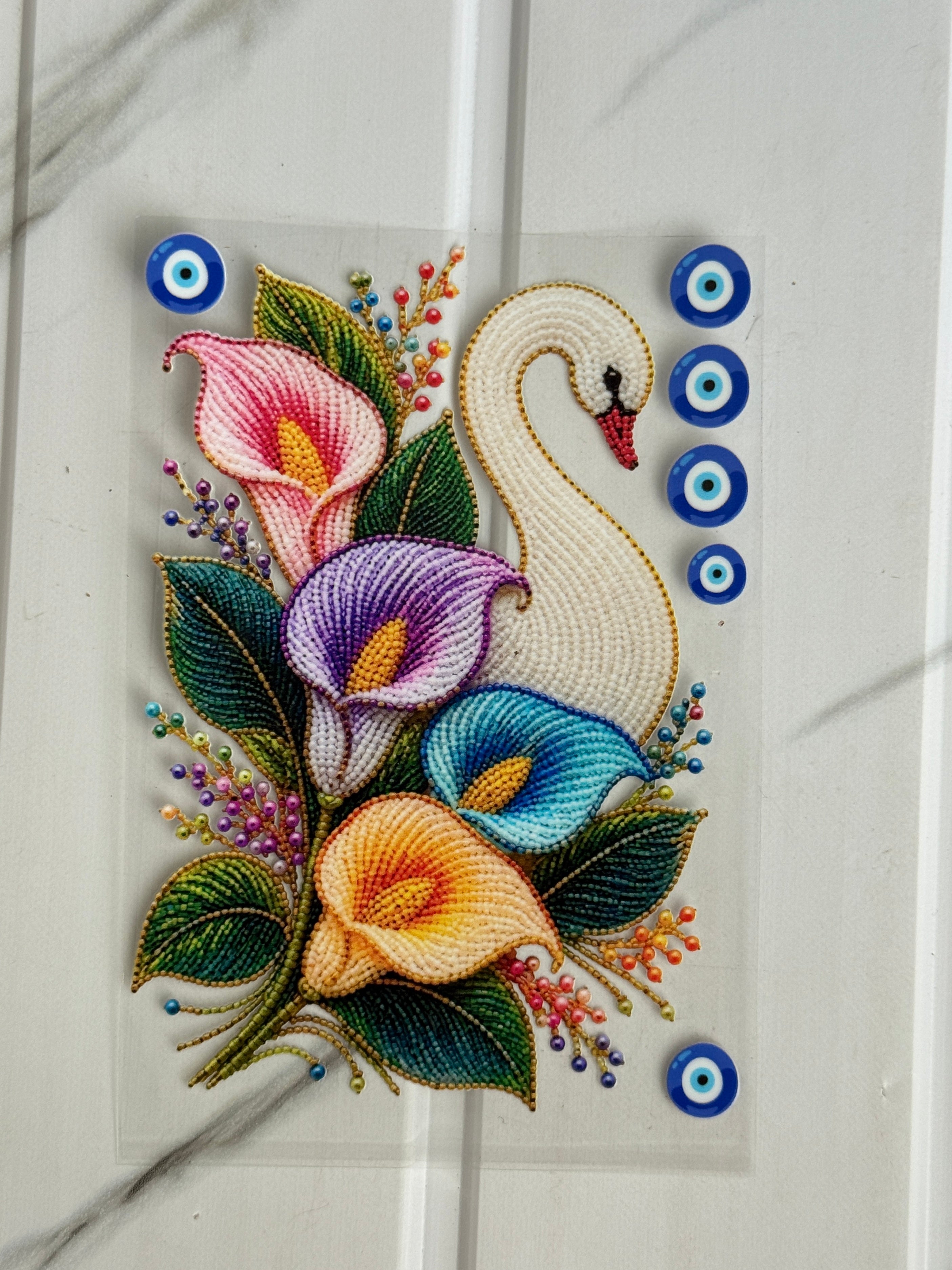 Peacock (D) - Peel Of Sticker