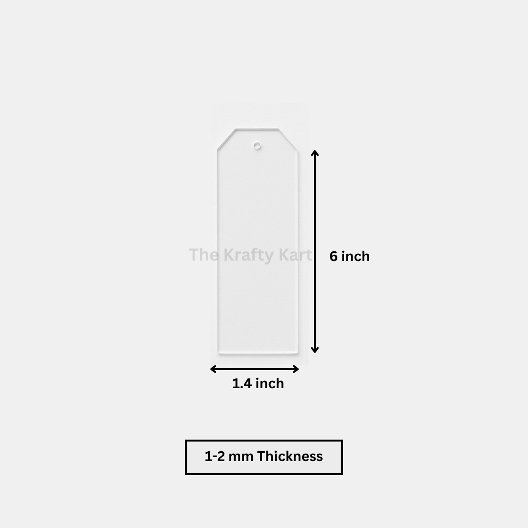 Acrylic Bookmark (B)