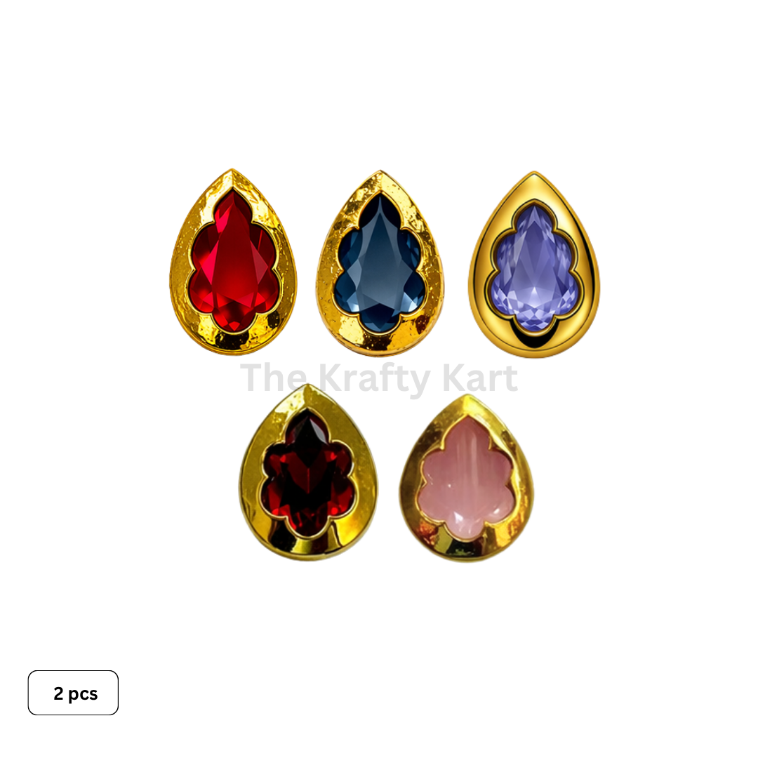 Kundan Patch (9) (2pcs)