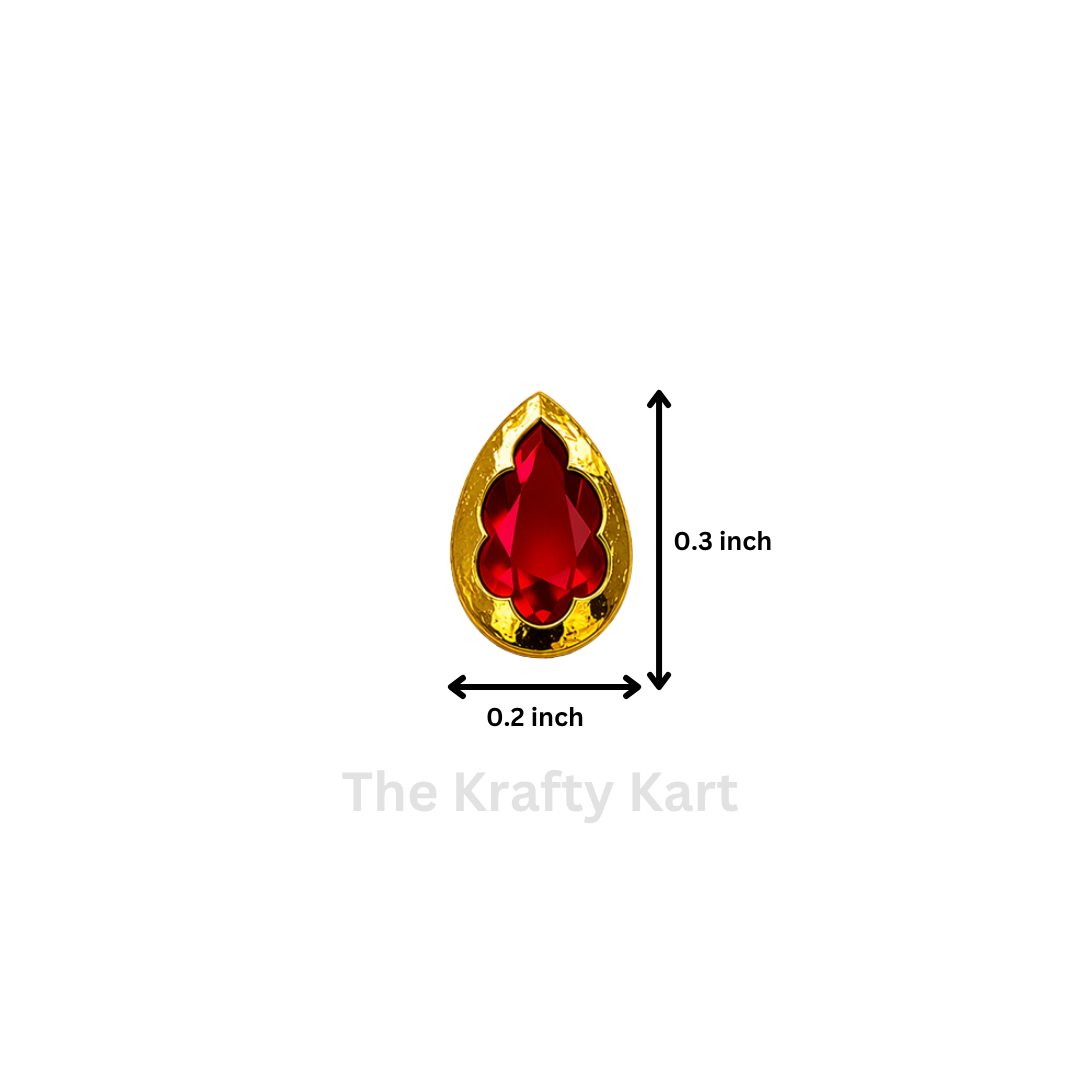 Kundan Patch (9) (2pcs)