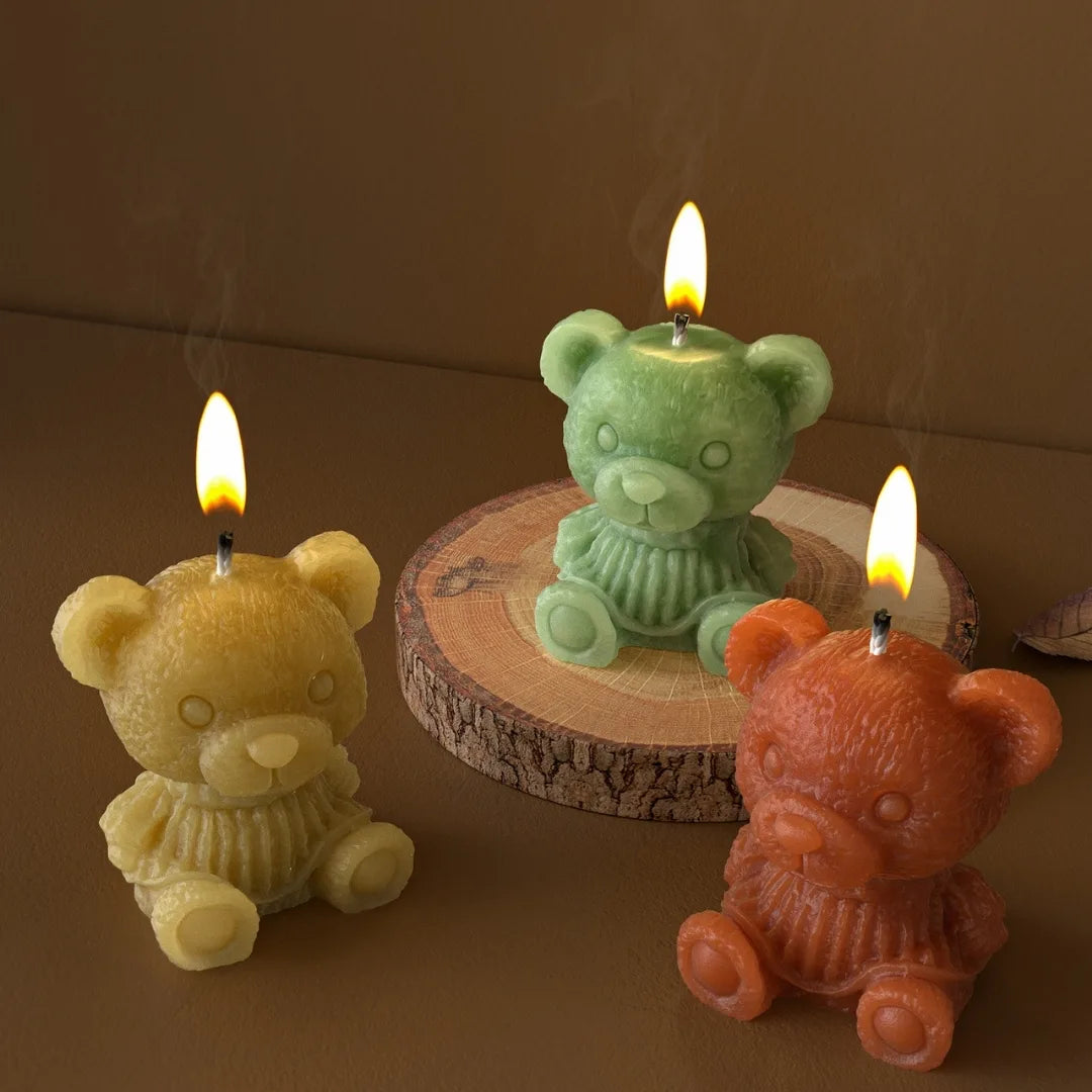 Small Bear Candle Mould