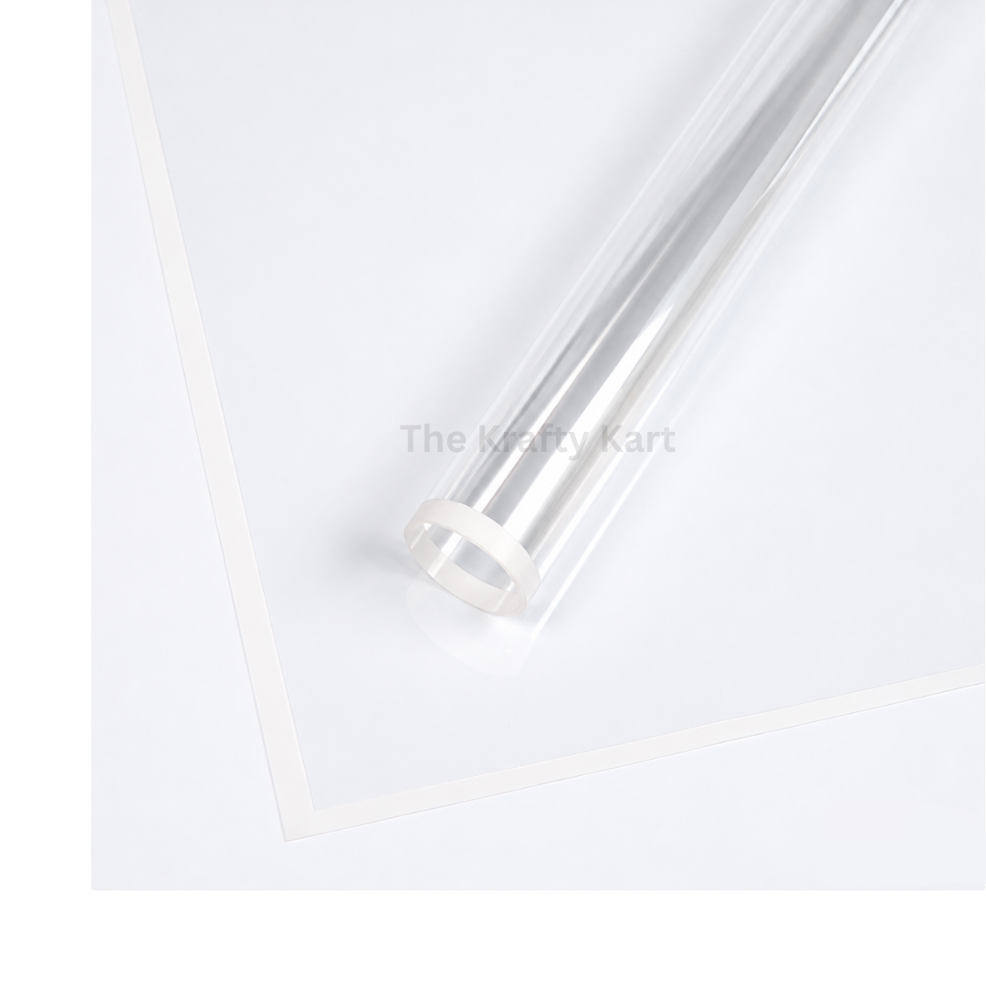 Wrapping Paper Plastic (Transparent)(5 Sheets)