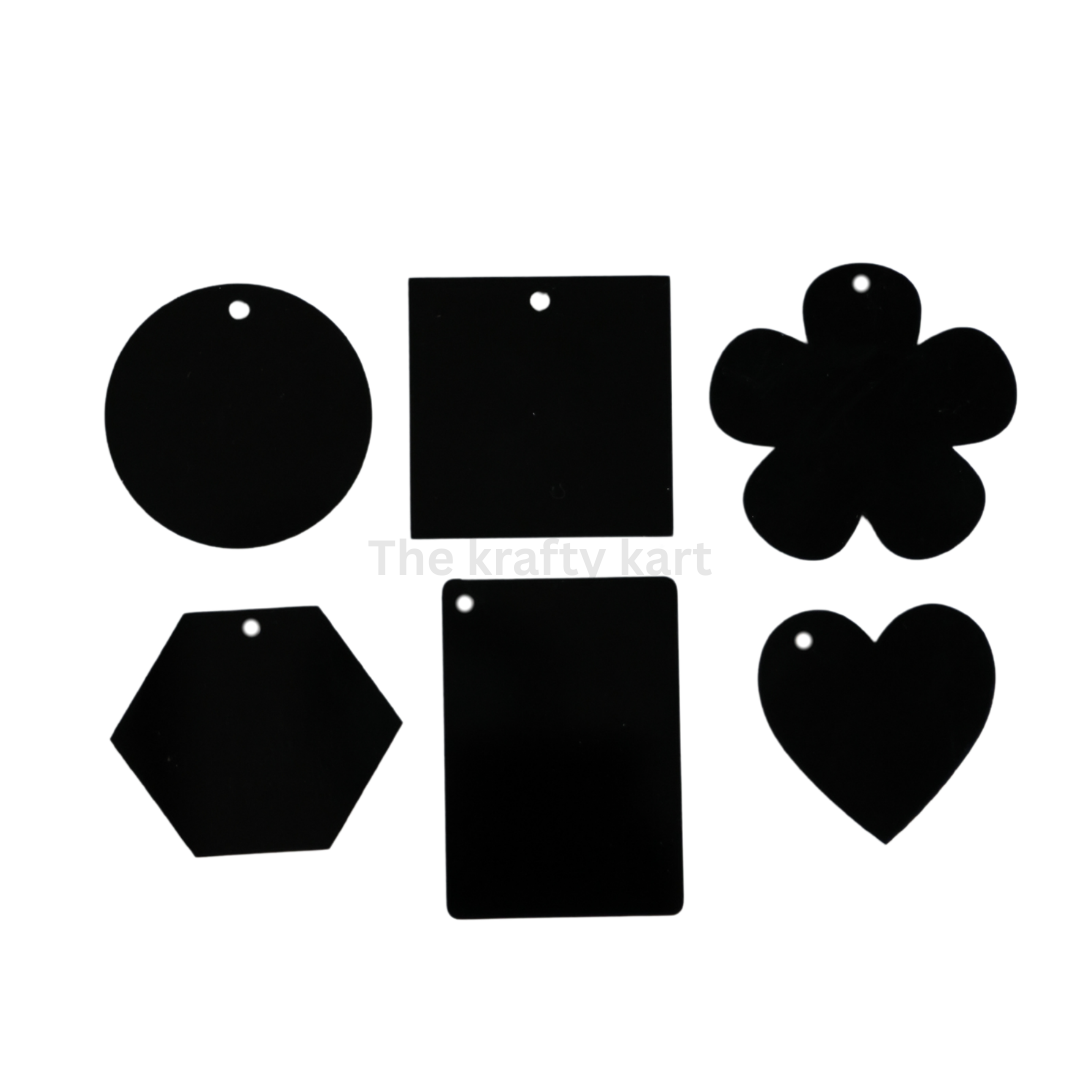 Mix Black Keychain