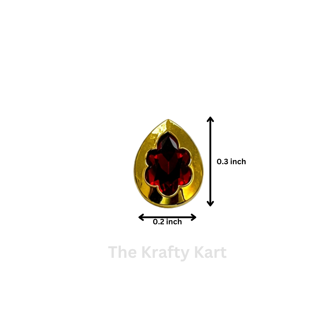 Kundan Patch (9) (2pcs)