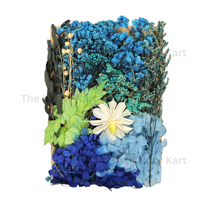 Blue Dry Flower Packet