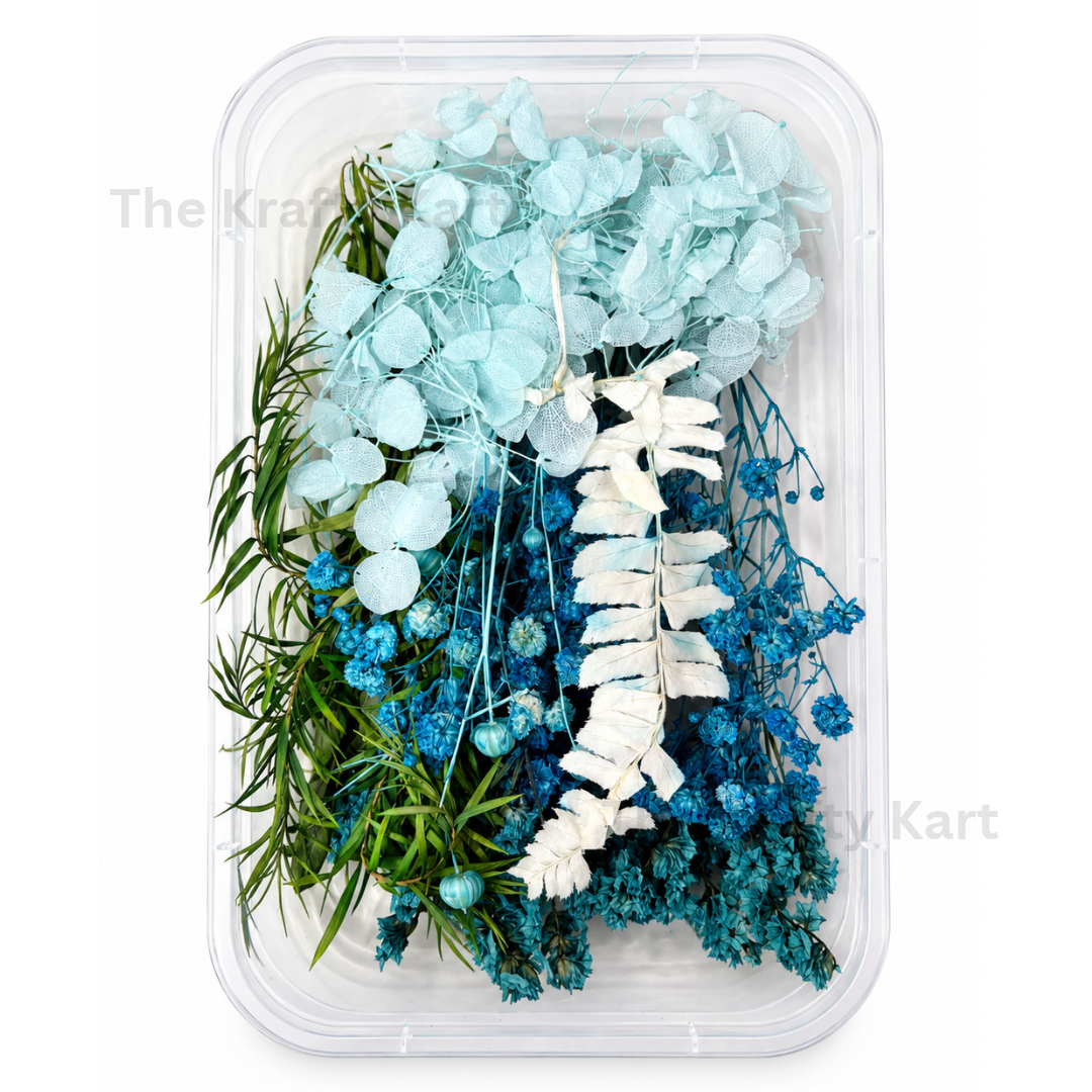Light Blue Flower Box
