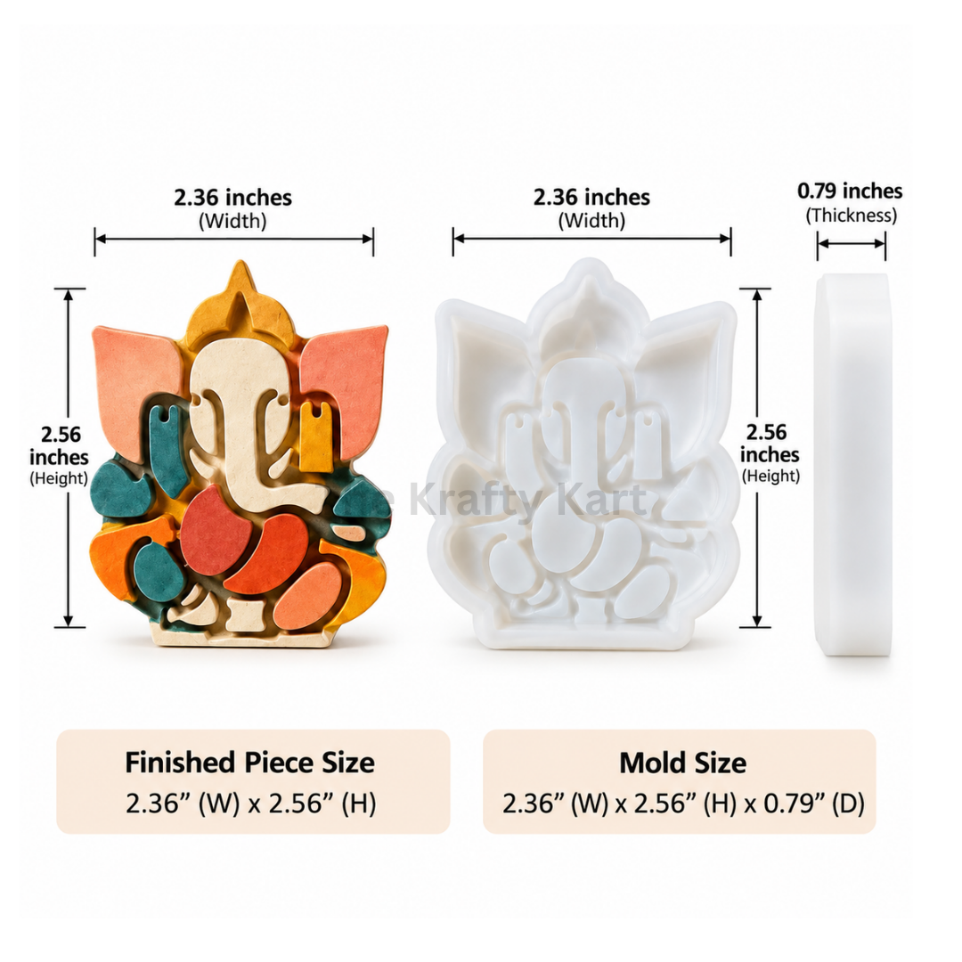 Ganesha Mosaic Mould