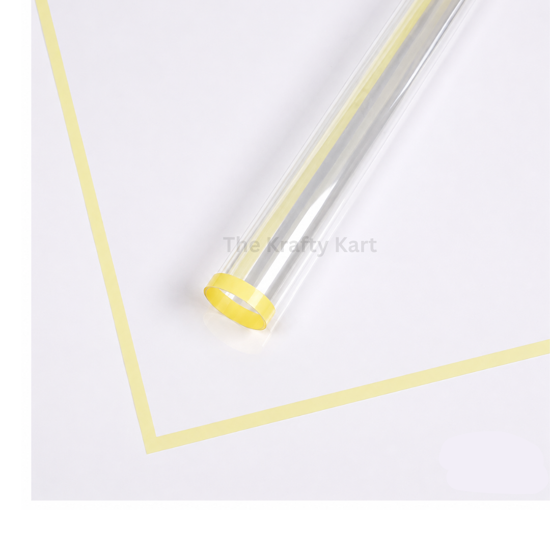 Wrapping Paper Plastic (Transparent)(5 Sheets)