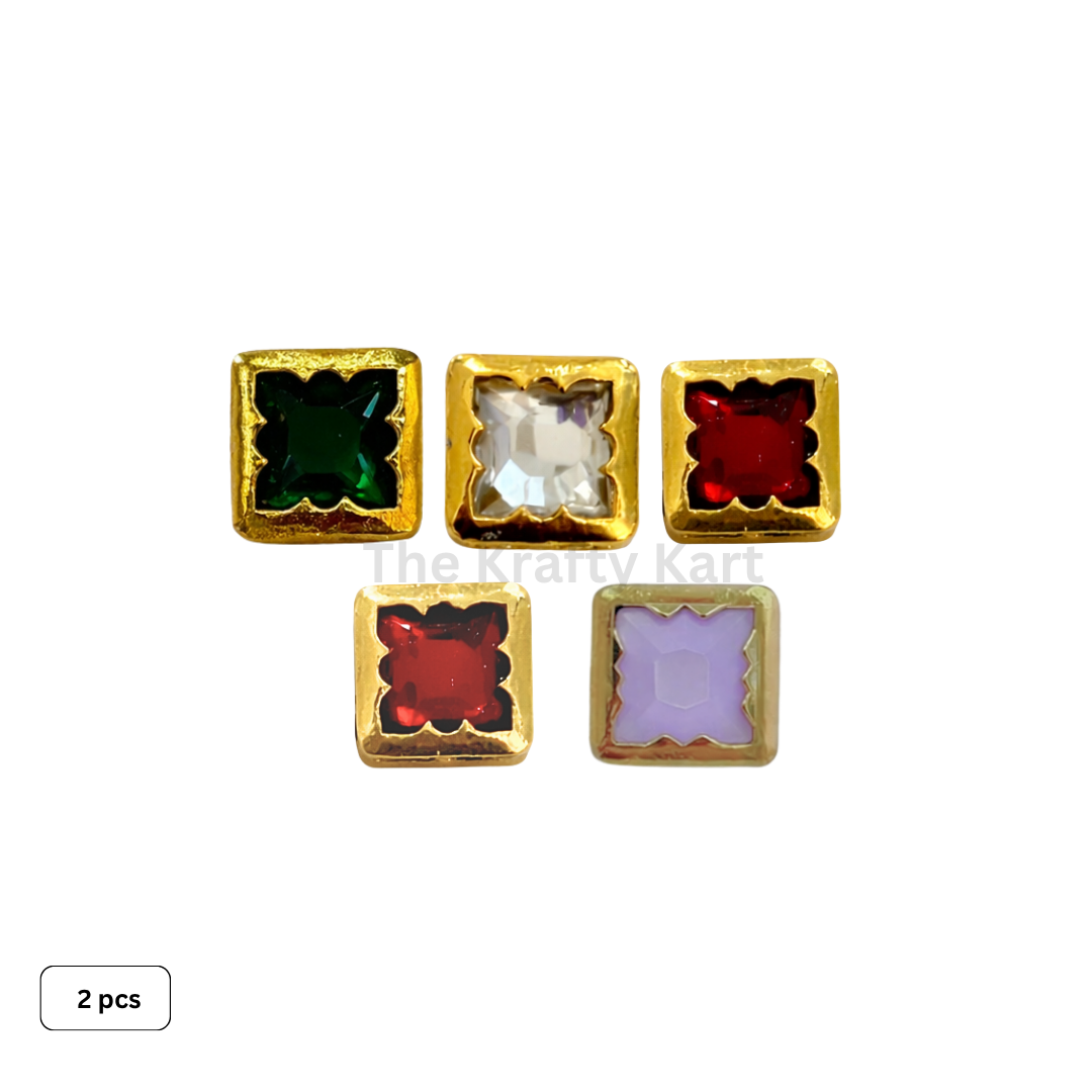 Kundan Patch (8) (2pcs)