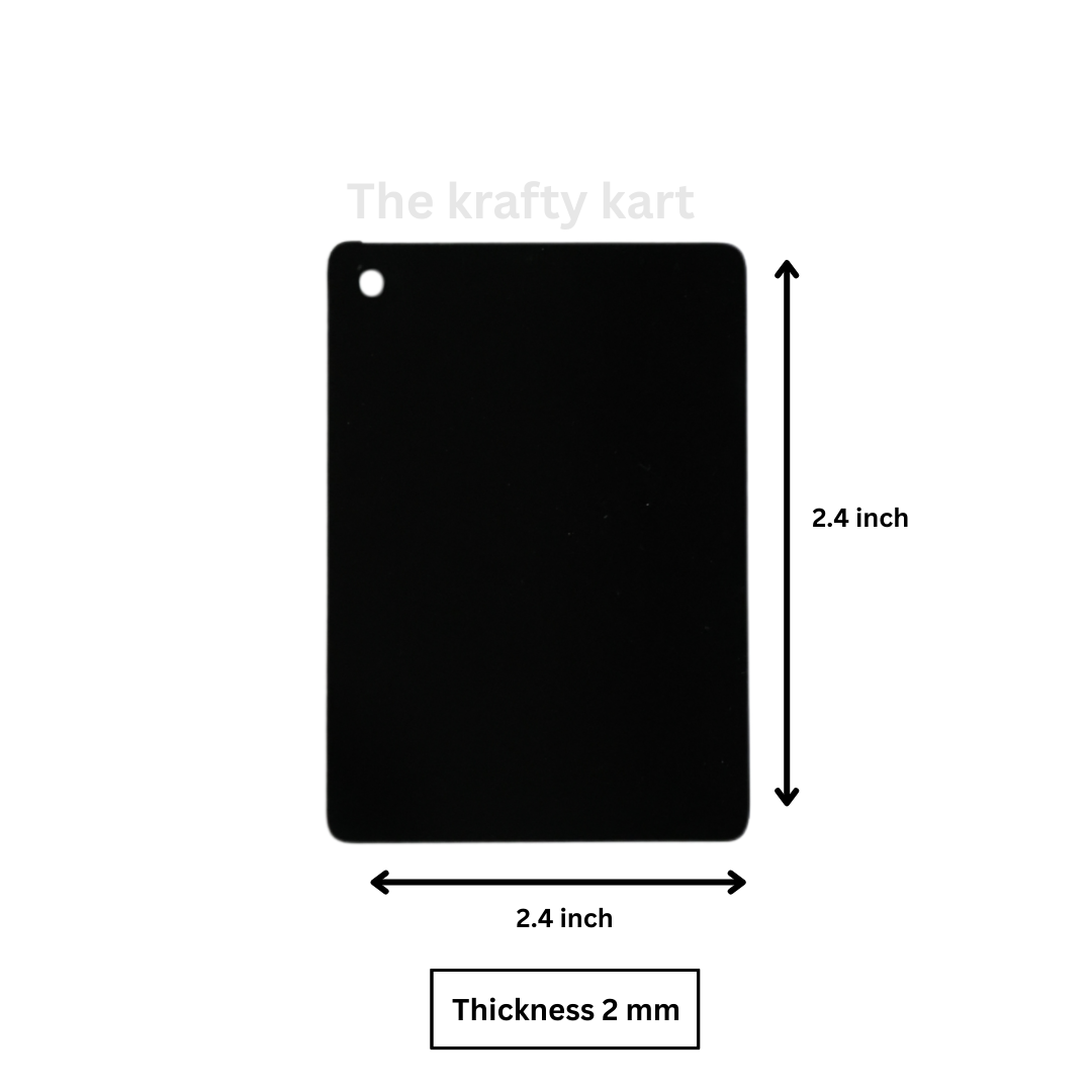 Mix Black Keychain