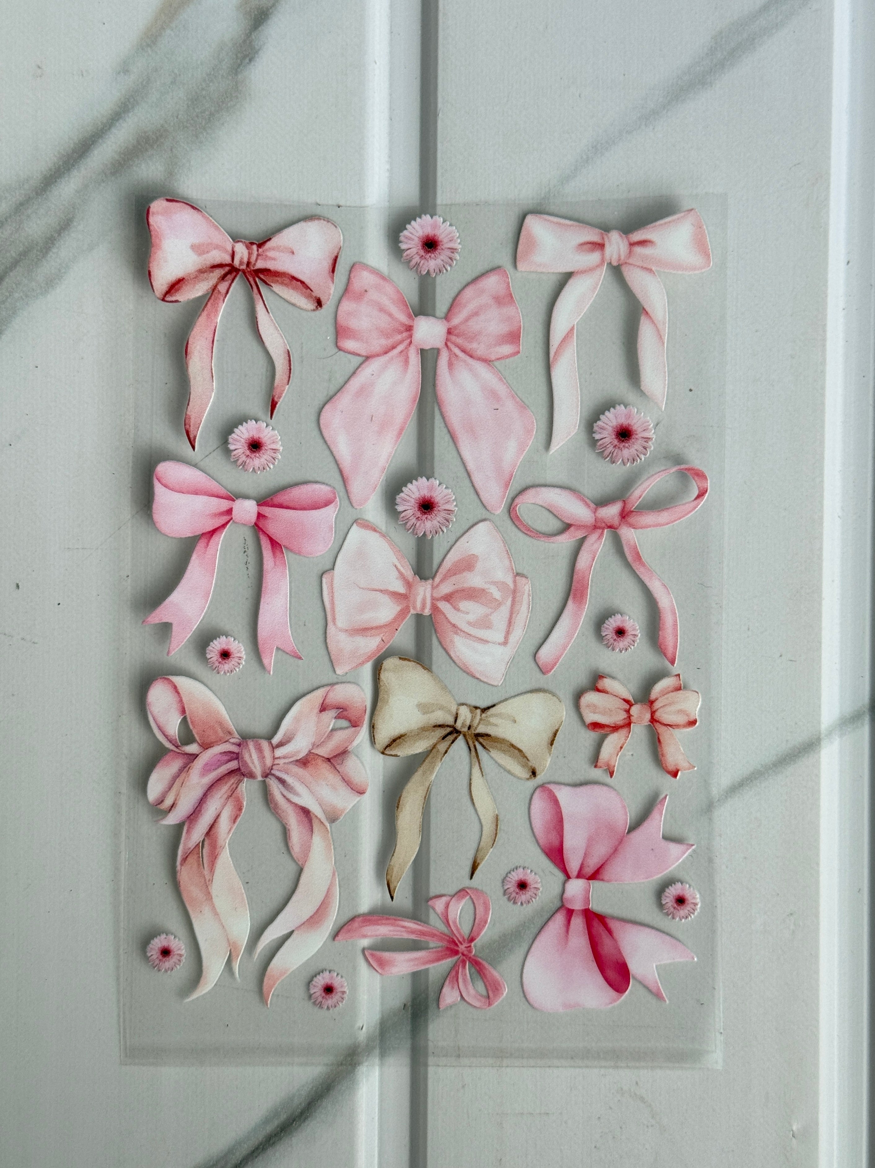 Bow - Peel Of Sticker