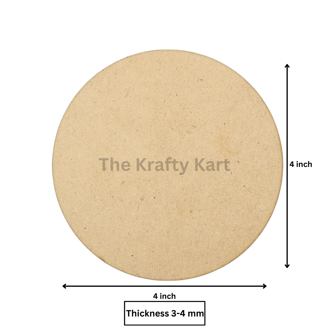 Round Mdf Coaster