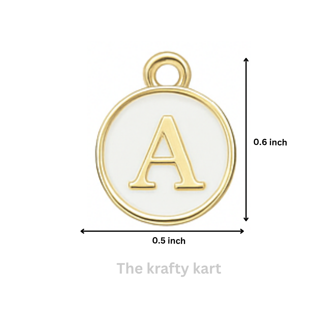 Charm - Alphabet (Round)