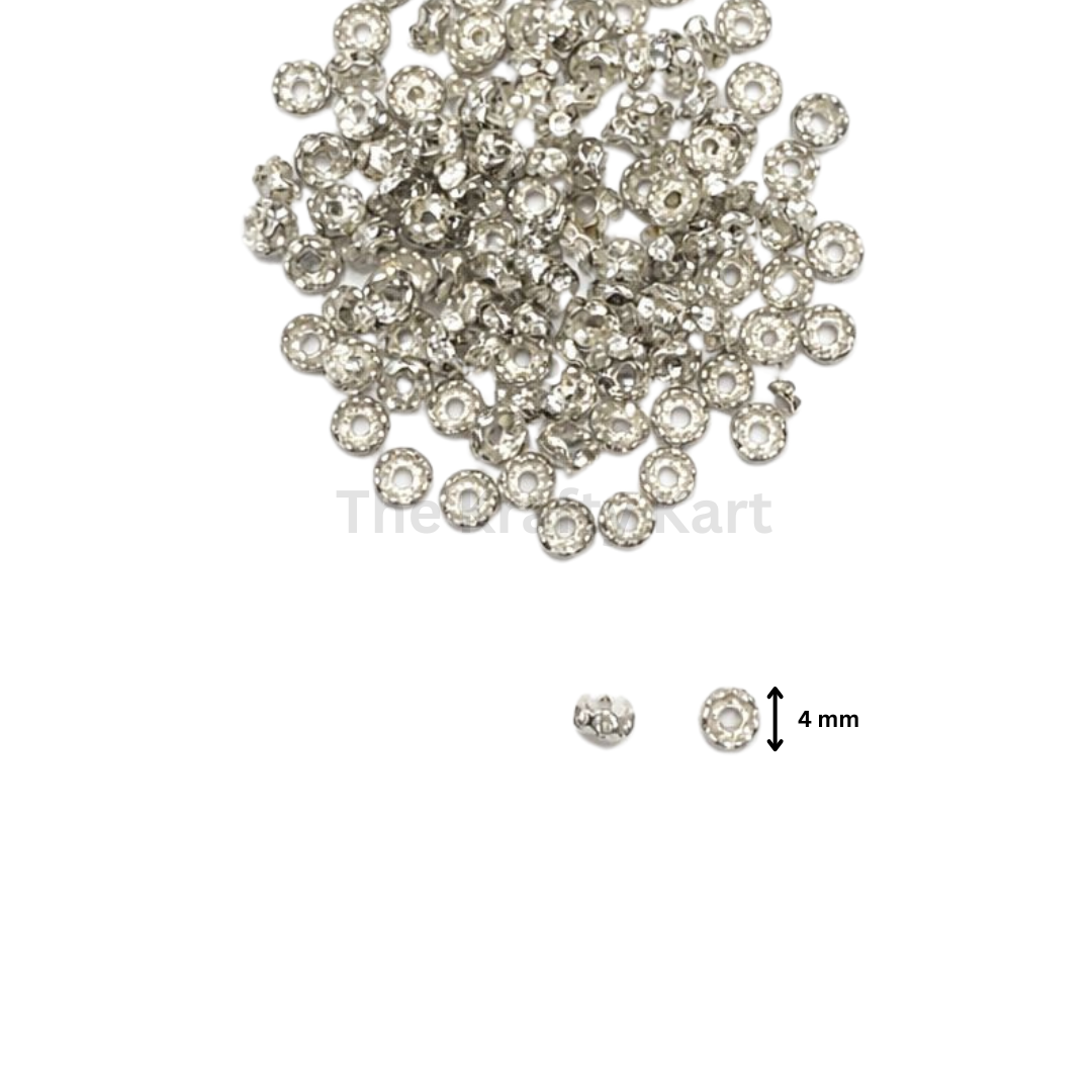 Silver Rakhi Beads (10 grams)