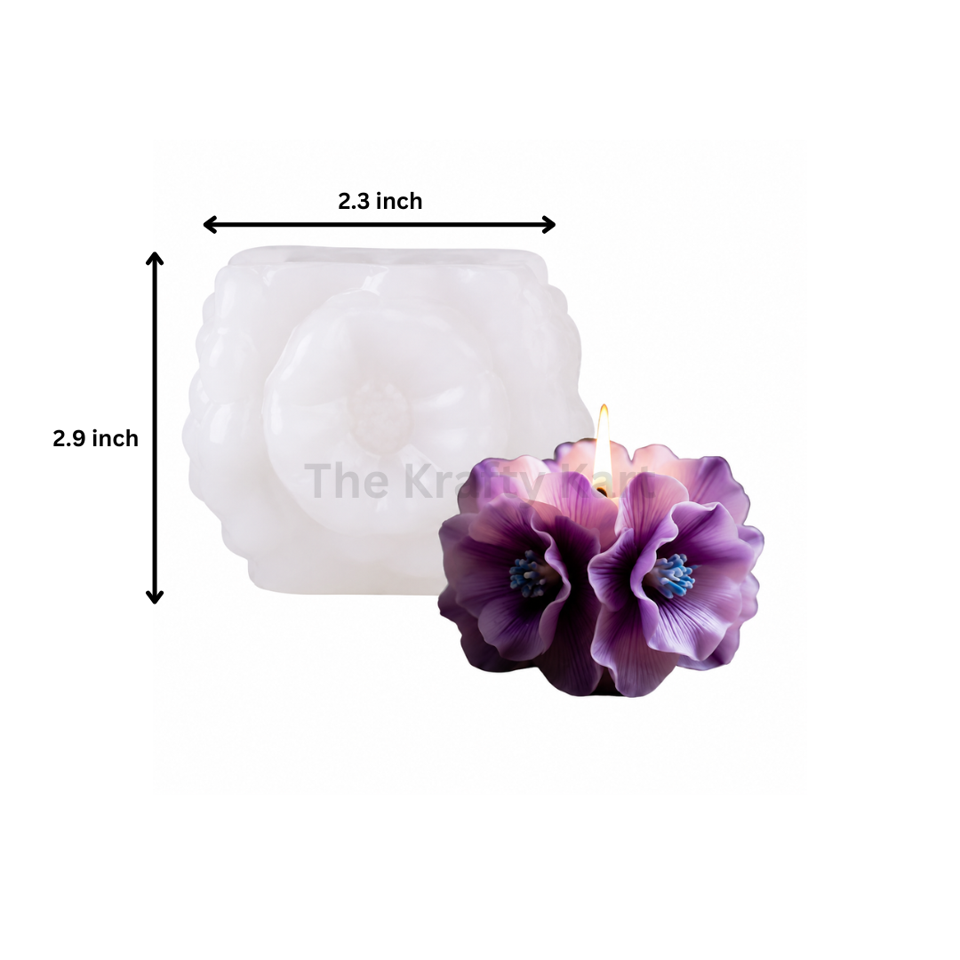 Bloom Petal Candle Mould