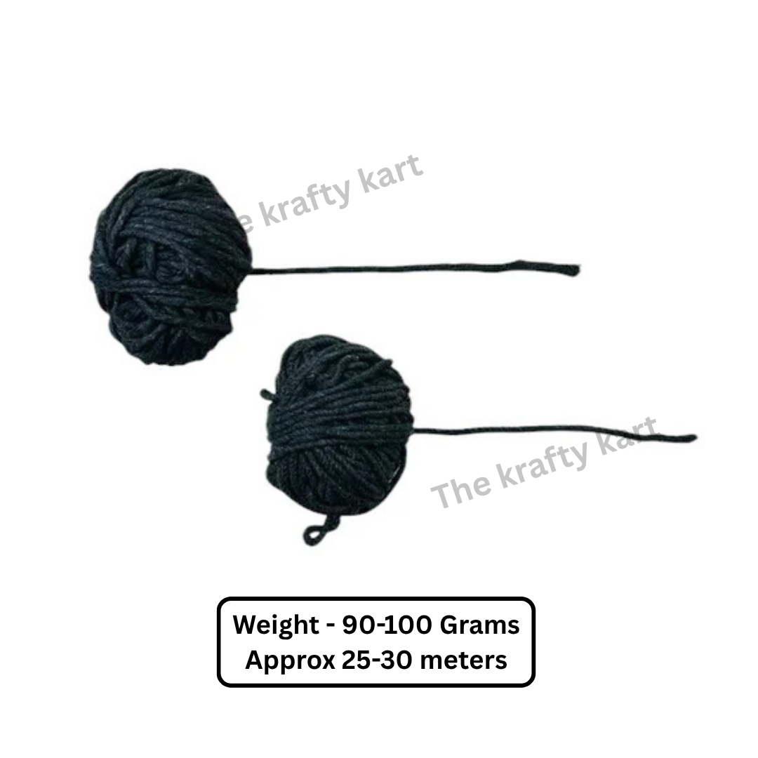 Macrame - Dark Grey Thread