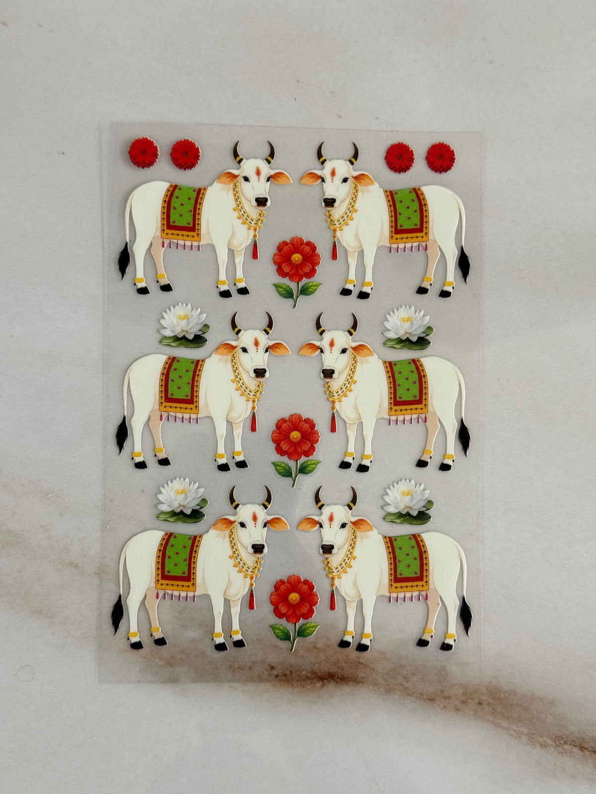 Cow (R) - Peel Of Sticker