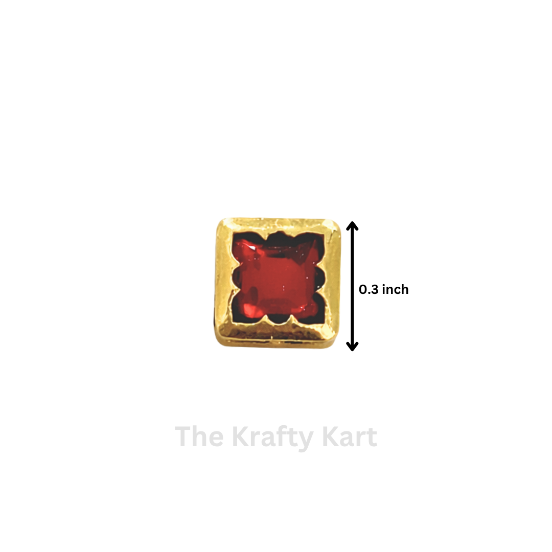 Kundan Patch (8) (2pcs)