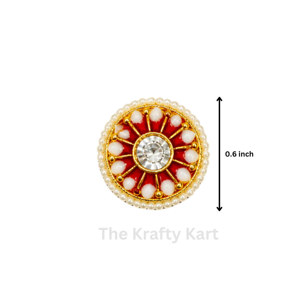 Kundan Patch (77) (2pcs)