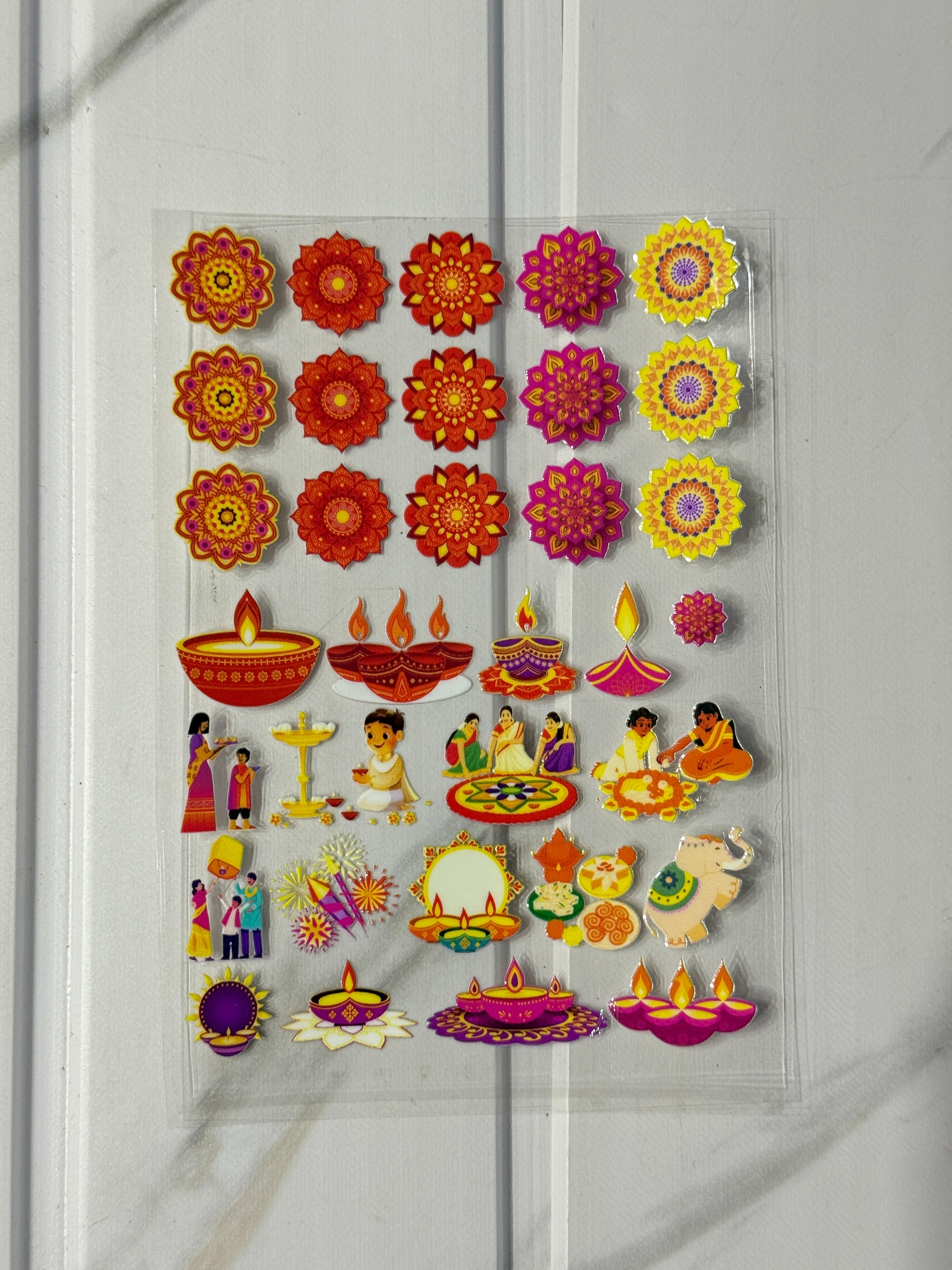 Diwali (G) - Peel Of Sticker