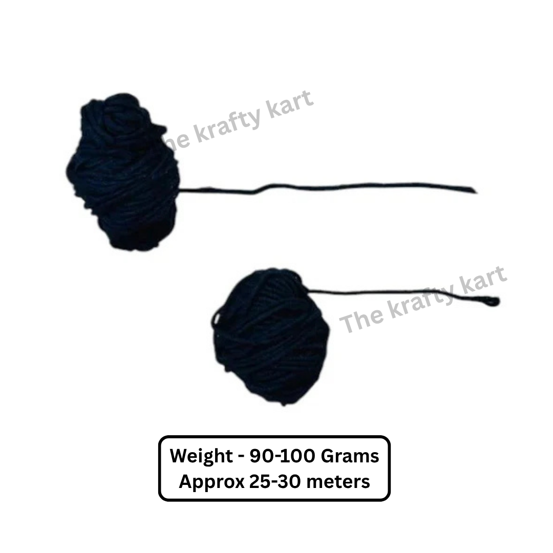 Macrame - Navy Blue Thread