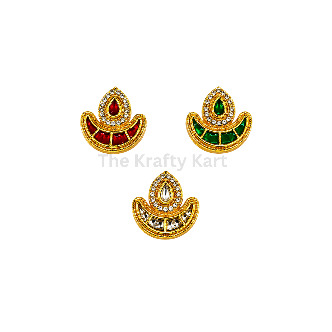 Kundan Patch (73) (2pcs)