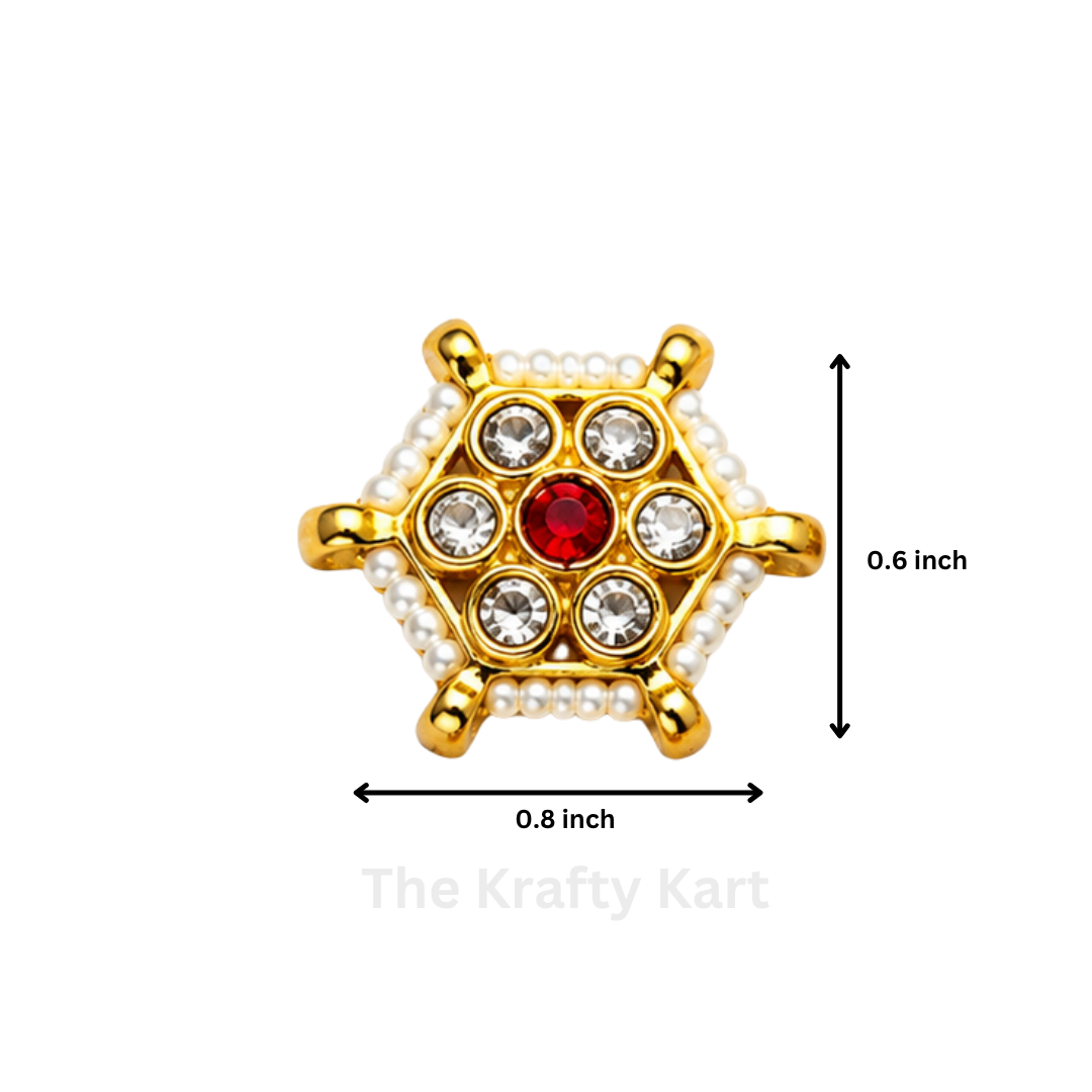 Kundan Patch (42) (2pcs)