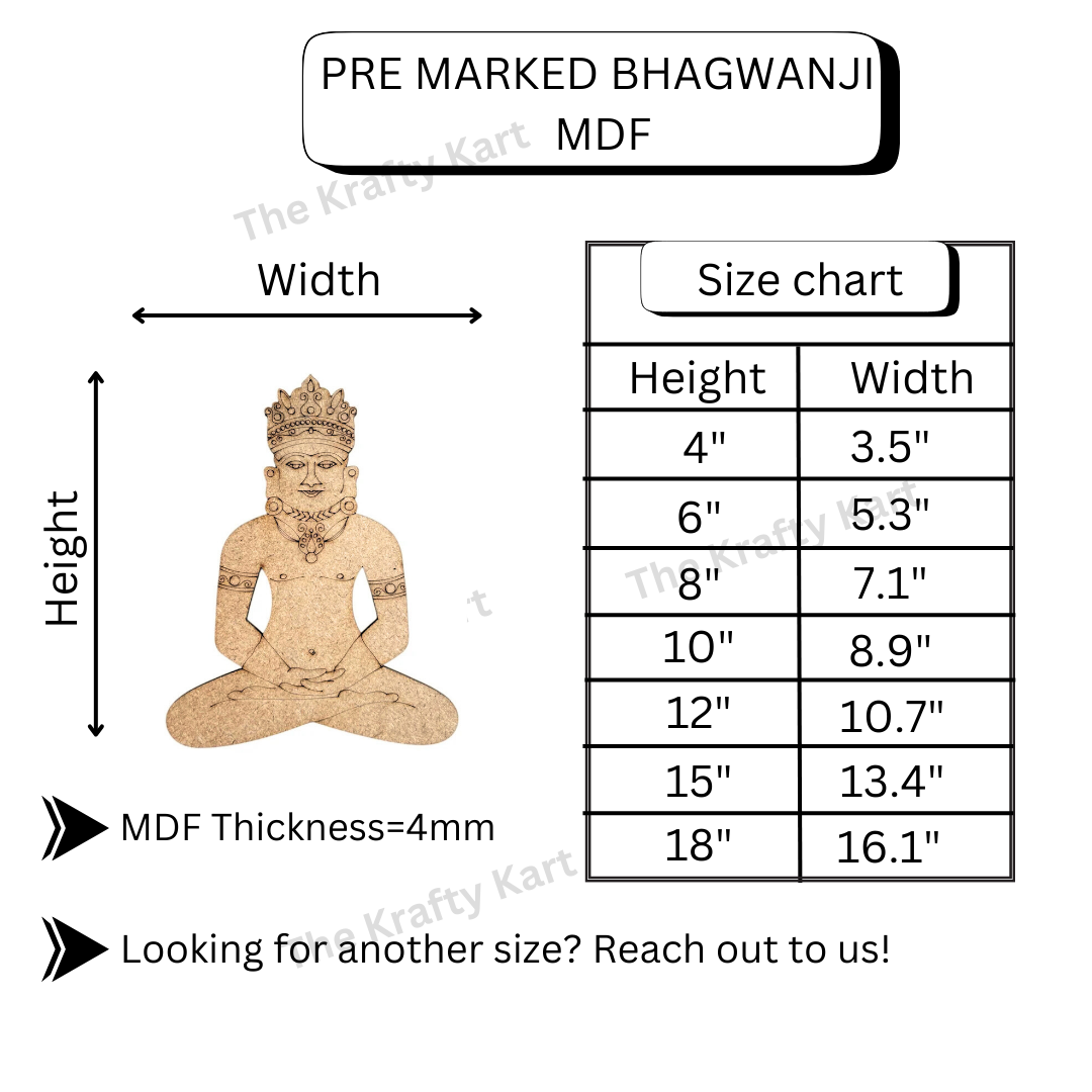 Pre Marked Bhagwanji Mdf