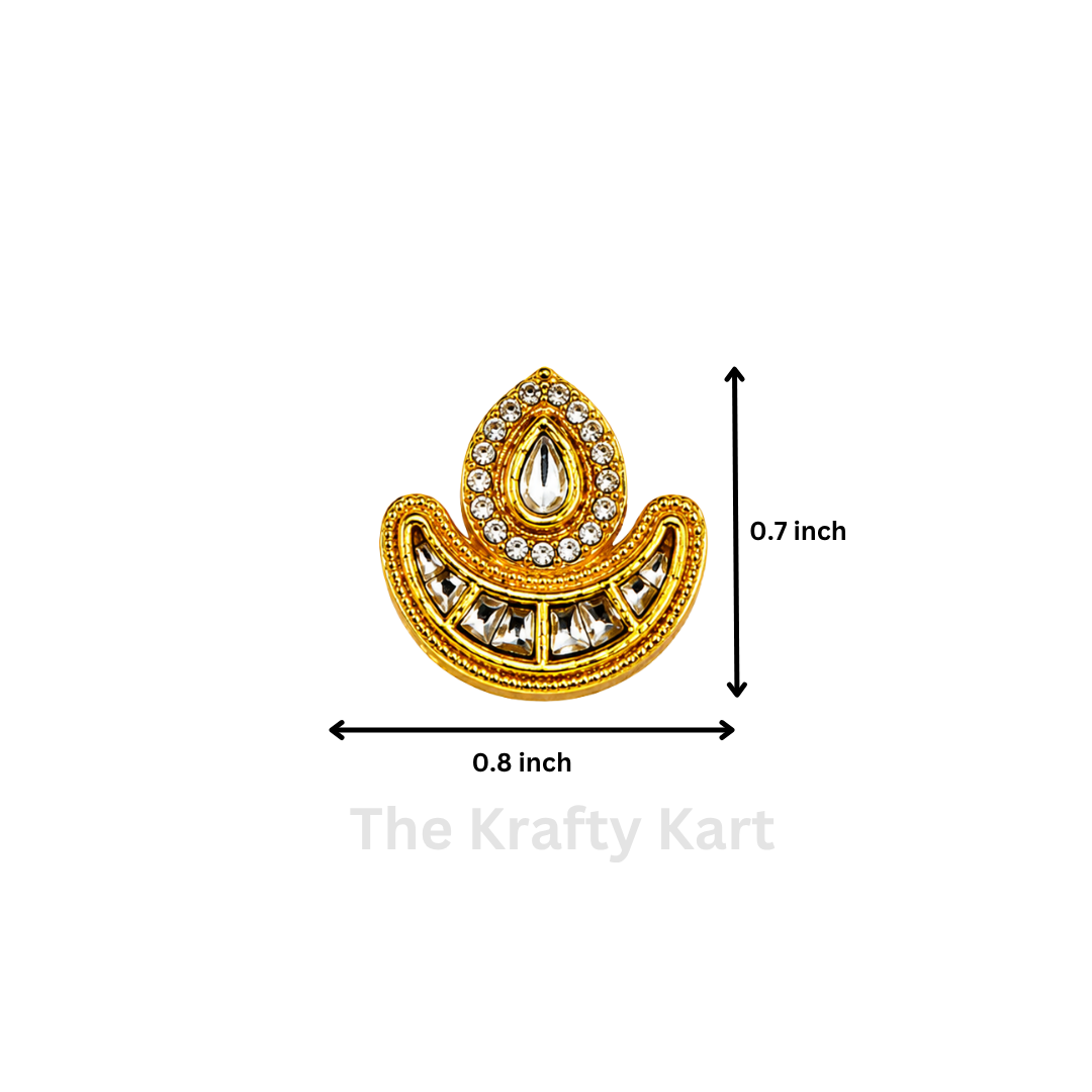 Kundan Patch (73) (2pcs)