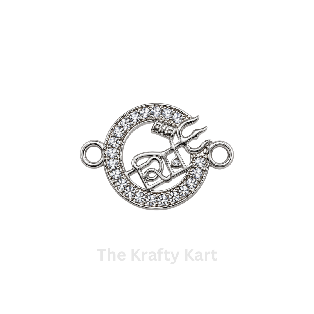 Silver Rakhi Charm 23