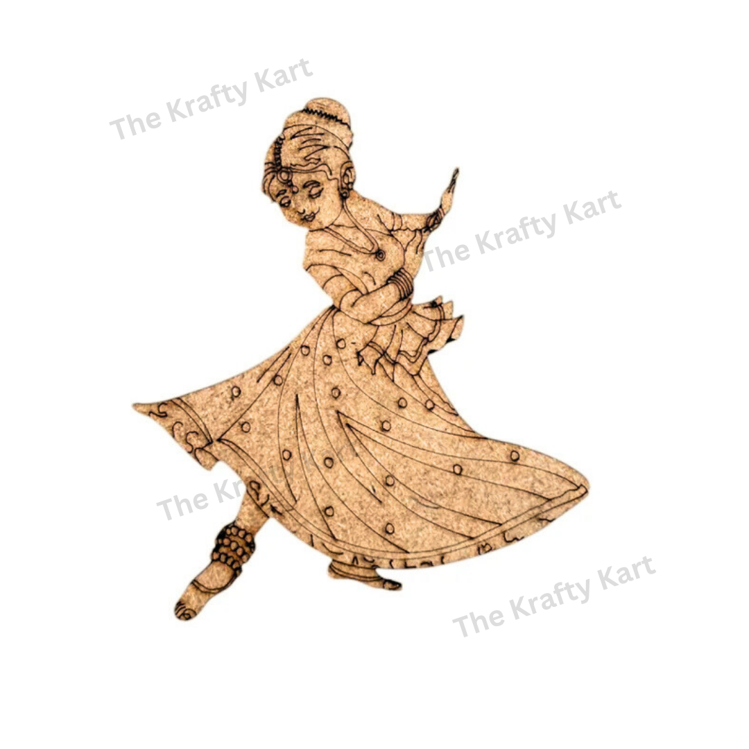 Pre Marked Dancing Lady Mdf