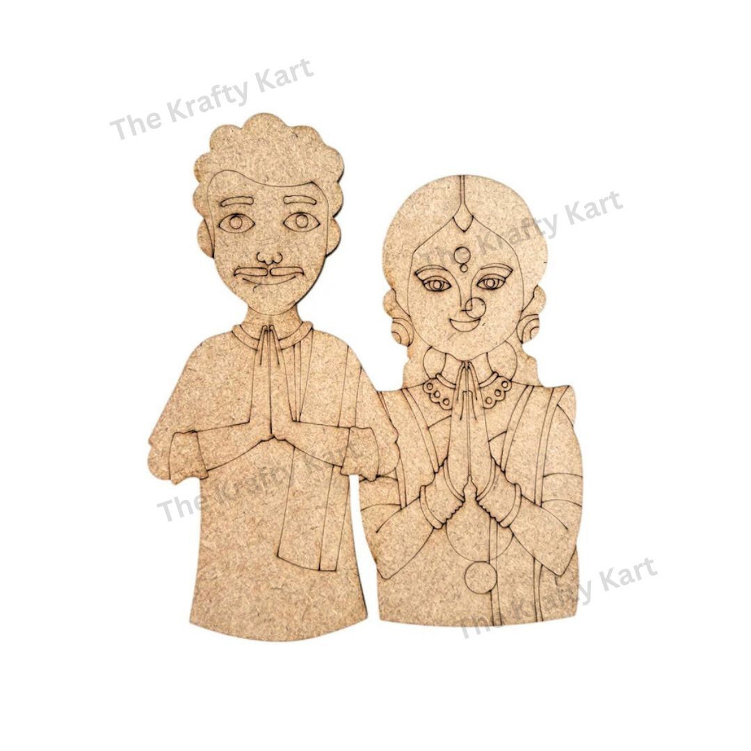Pre Marked Bengali Couple Mdf