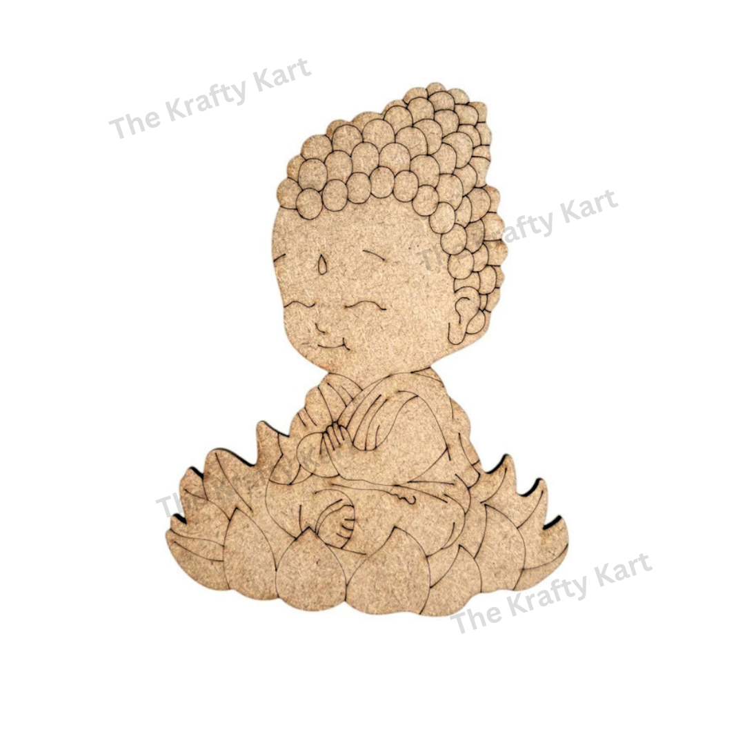 Pre Marked Buddha Mdf (A)