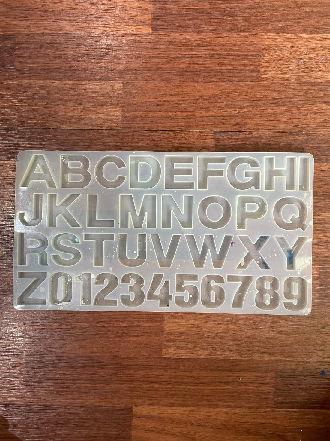 ALPHABET (USED MOULD)