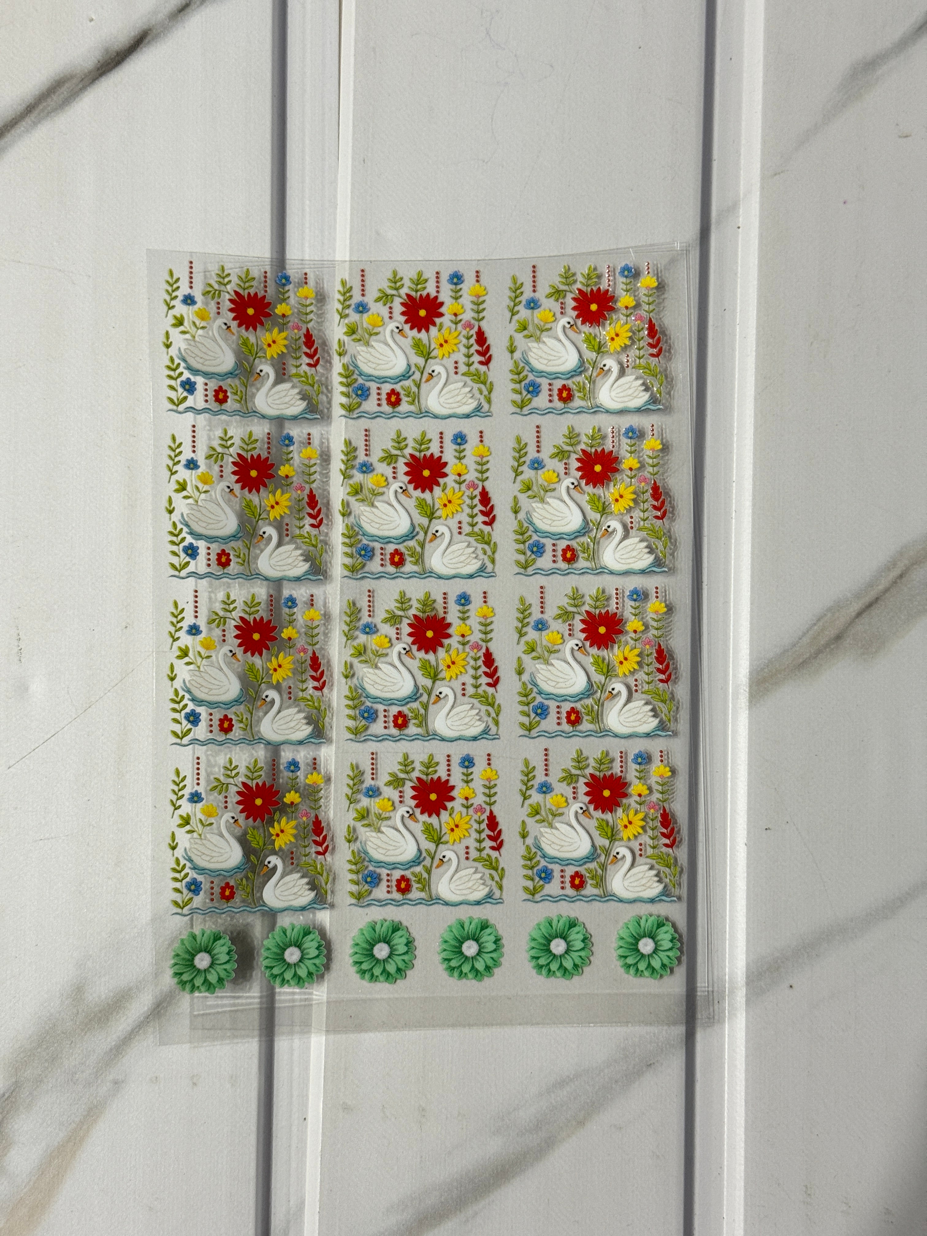 Mix Flower (C) - Peel Of Sticker