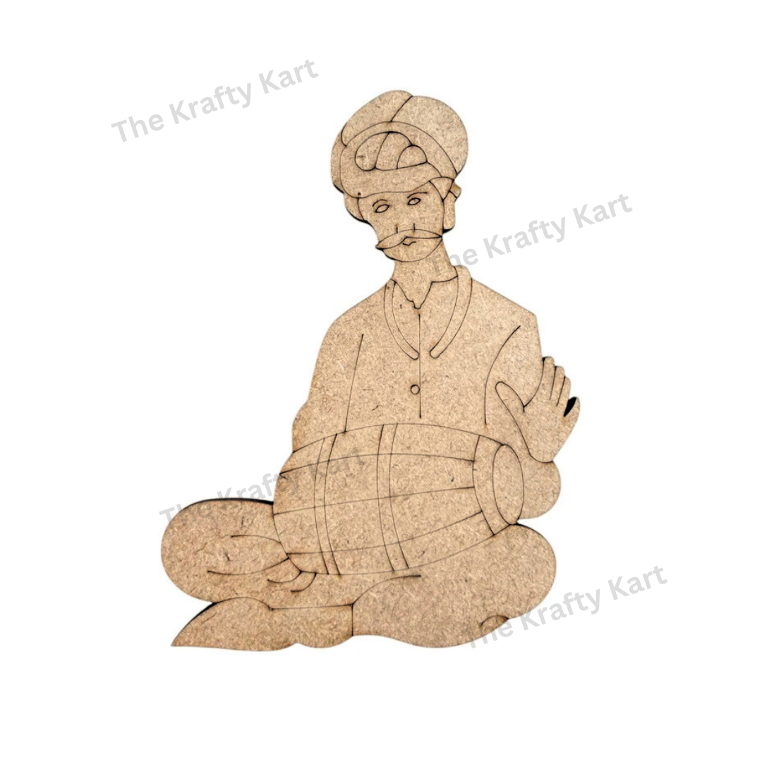 Pre Marked Rajasthani Man Mdf (A)