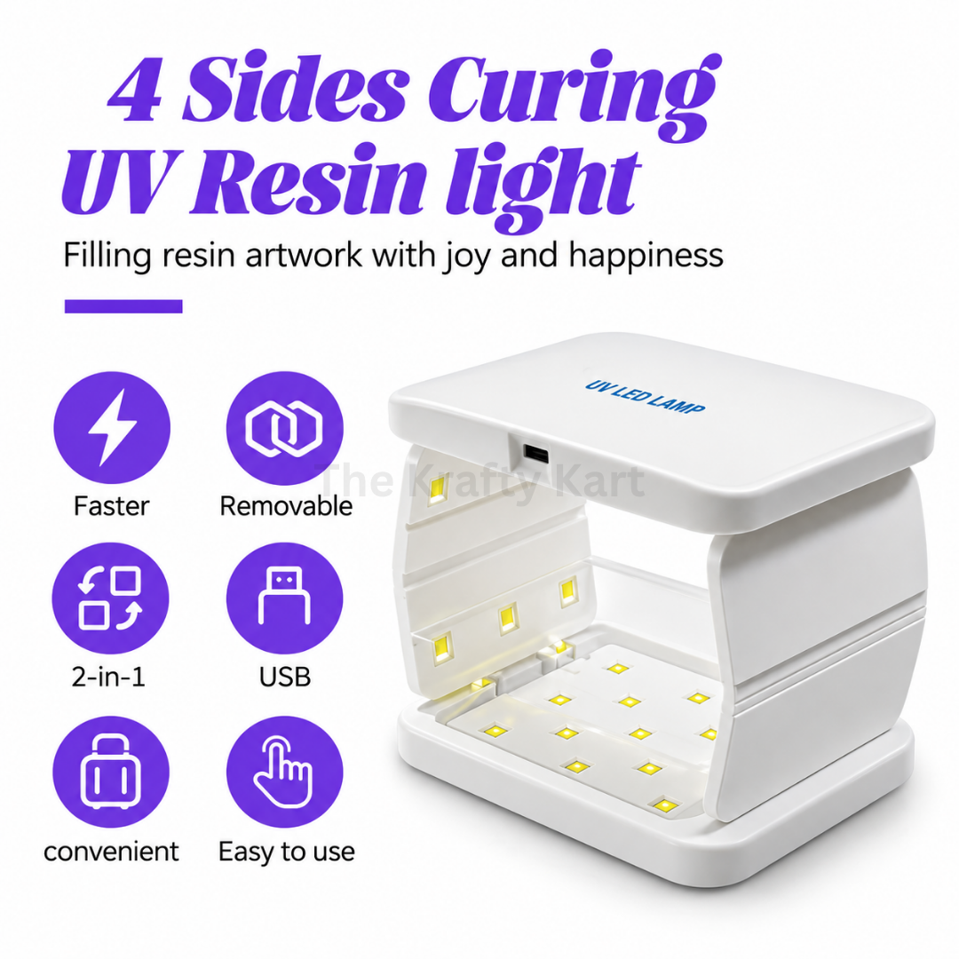 4 Way Light LED UV Resin Curing Lamp