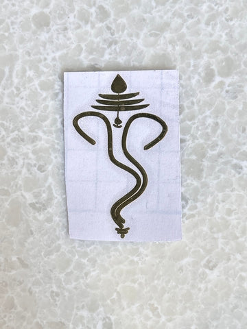 METAL STICKER - GANESHJI