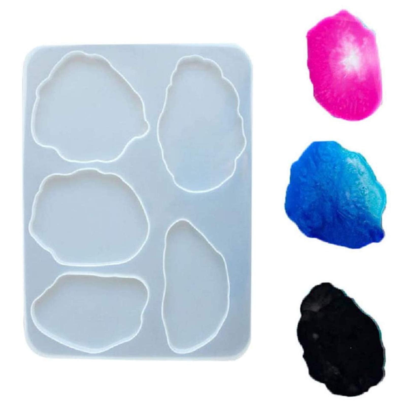 5 in 1 Agate Coaster