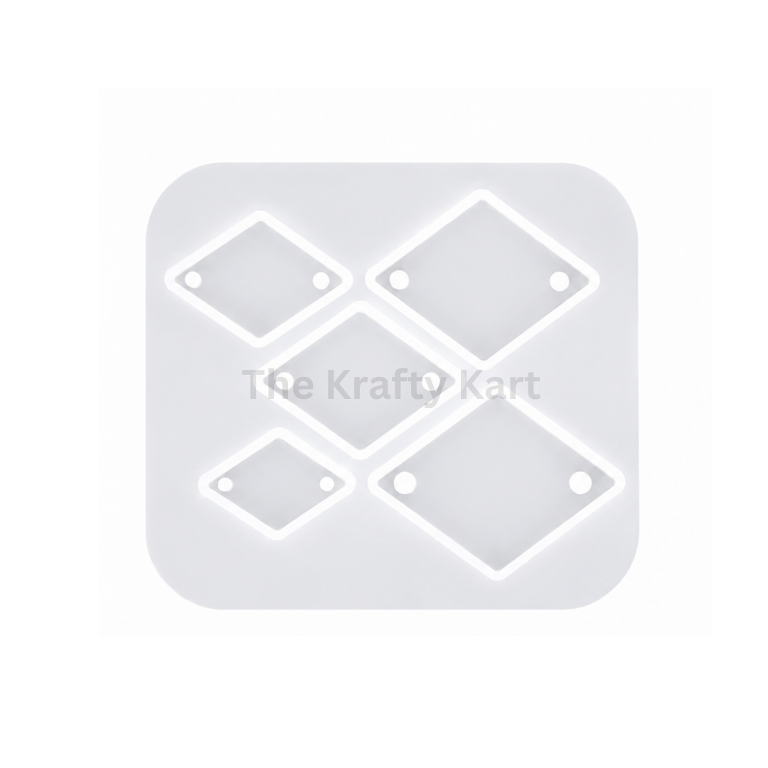 5 Cavity Diamond Jewellery & Rakhi Mould